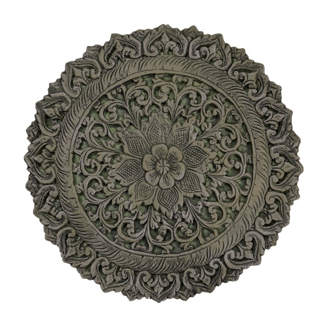 medalhão flor p